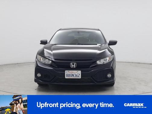 Black 2017 Honda Civic EX-L