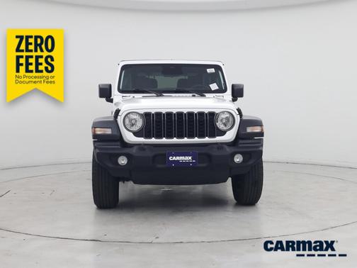White 2025 Jeep Wrangler Sport S