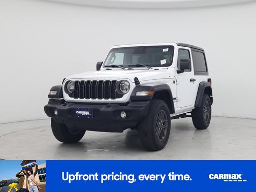 White 2025 Jeep Wrangler Sport S