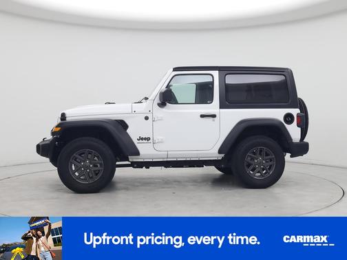 White 2025 Jeep Wrangler Sport S