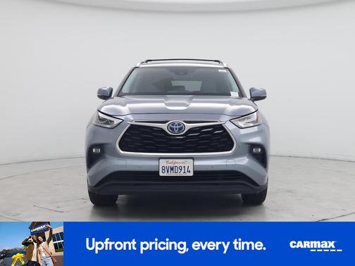 Blue 2021 Toyota Highlander Hybrid Limited