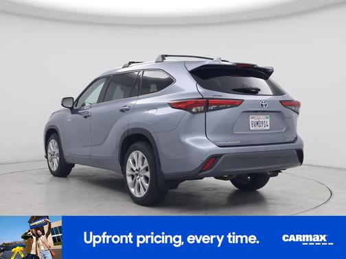 Blue 2021 Toyota Highlander Hybrid Limited