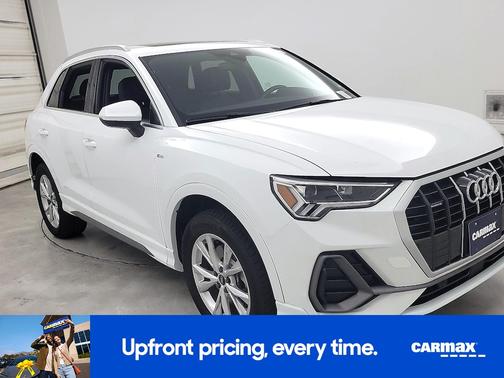 White 2025 Audi Q3 S-Line Premium