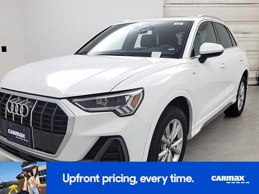 White 2025 Audi Q3 S-Line Premium