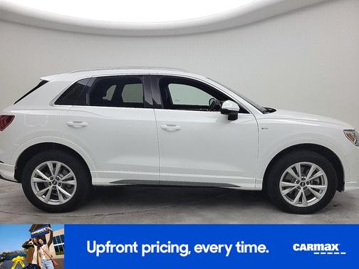 White 2025 Audi Q3 S-Line Premium