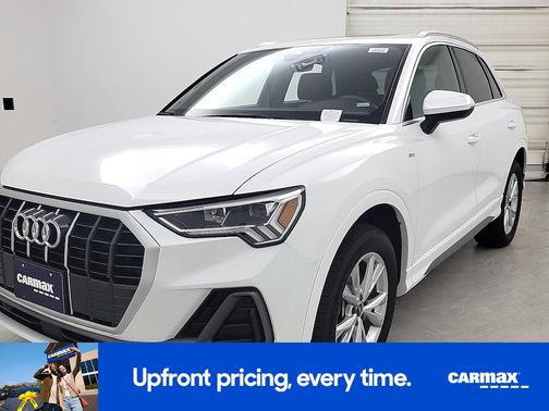 White 2025 Audi Q3 S-Line Premium
