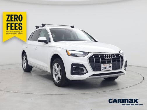 White 2021 Audi Q5 Premium
