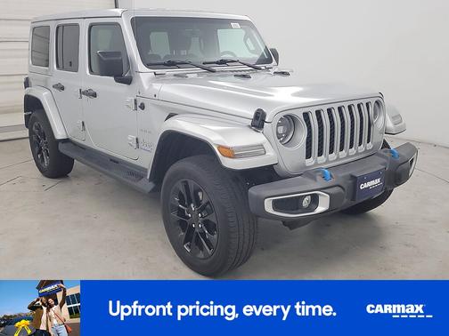 Silver 2023 Jeep Wrangler 4xe Unlimited Sahara