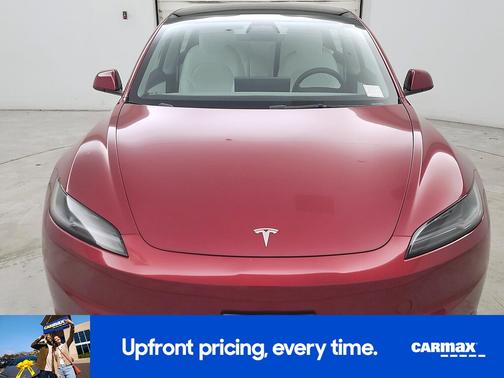 Red 2024 Tesla Model 3