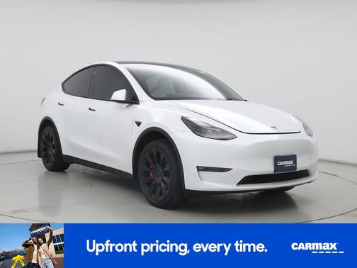 White 2023 Tesla Model Y Long Range