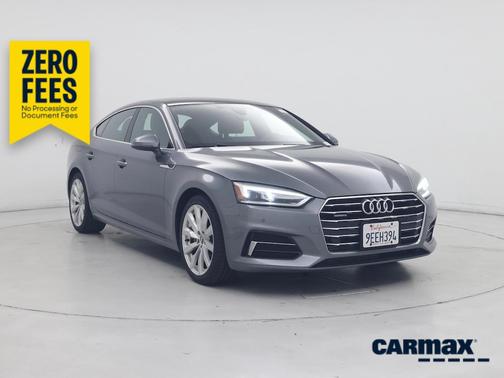 Gray 2018 Audi A5 Premium Plus