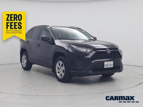 Black 2019 Toyota RAV4 LE