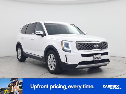 White 2021 Kia Telluride LX