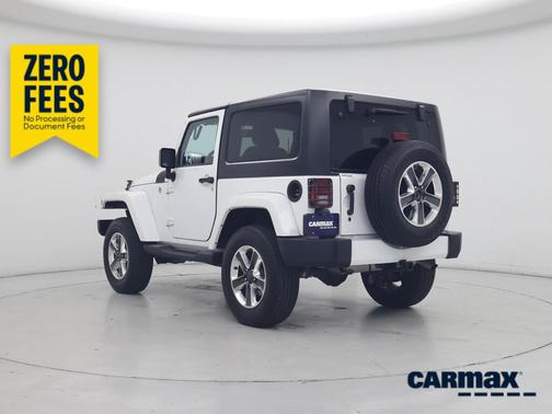 White 2016 Jeep Wrangler Sahara