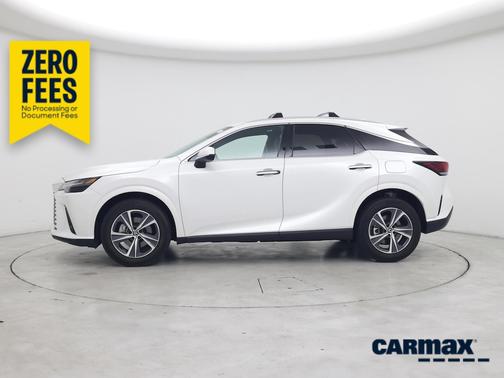 White 2025 Lexus RX 350