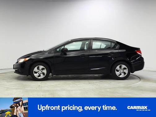 Black 2014 Honda Civic LX