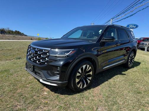AGATE BLACK METALLIC 2025 Ford Explorer Platinum