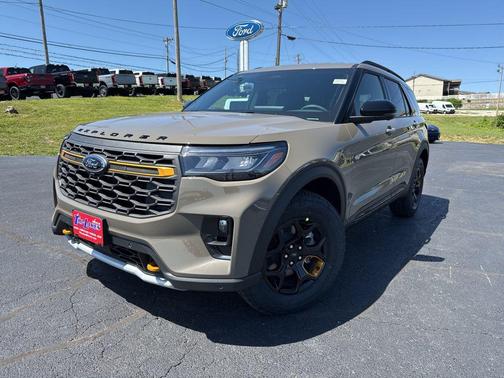 Marsh Gray 2026 Ford Explorer Tremor