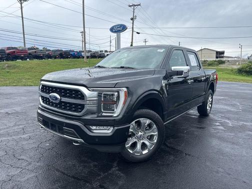 AGATE BLACK METALLIC 2021 Ford F-150 Platinum