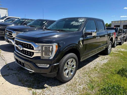AGATE BLACK METALLIC 2021 Ford F-150 Platinum