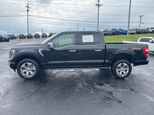 AGATE BLACK METALLIC 2021 Ford F-150 Platinum