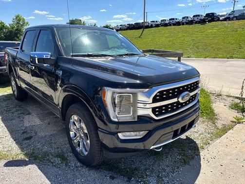 AGATE BLACK METALLIC 2021 Ford F-150 Platinum