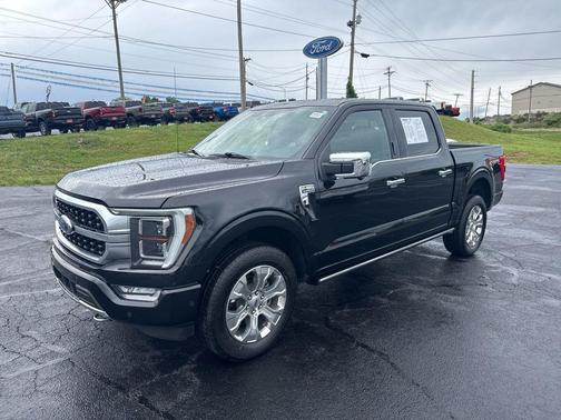 AGATE BLACK METALLIC 2021 Ford F-150 Platinum