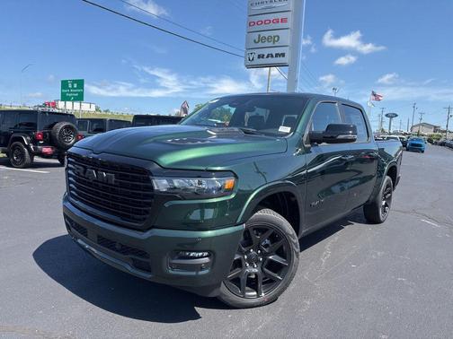 Serrano Green Metallic 2026 RAM 1500 Laramie