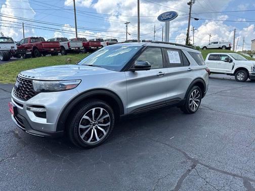 Iconic Silver Metallic 2020 Ford Explorer ST