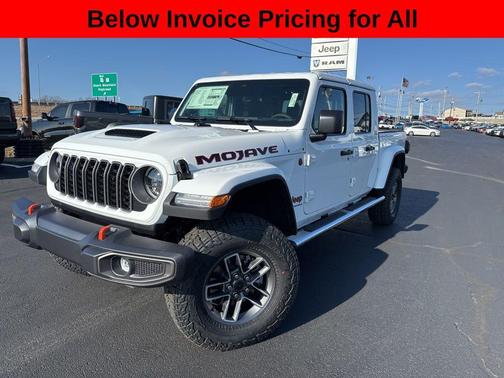 Bright White Clearcoat 2026 Jeep Gladiator Mojave 4x4