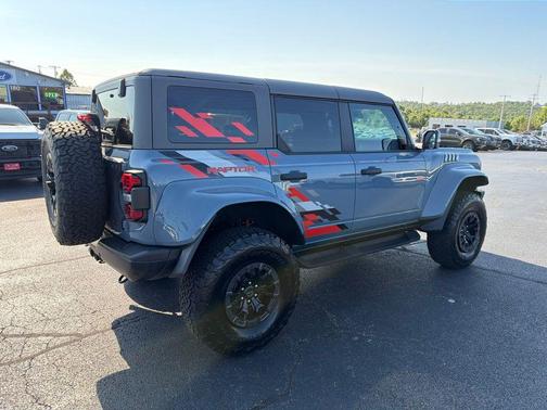 Azure Gray Metallic Tri-Coat 2024 Ford Bronco Raptor
