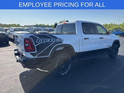 Bright White Clearcoat 2026 RAM 1500 Rebel
