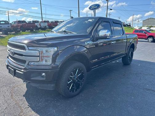 MAGMA RED 2018 Ford F-150 Platinum