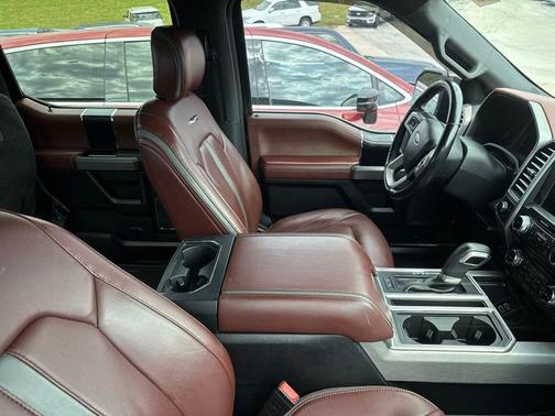 MAGMA RED 2018 Ford F-150 Platinum
