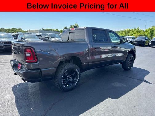 Granite Crystal Metallic Clearcoat 2026 RAM 1500 Warlock Crew Cab 4x4 5'7' Box