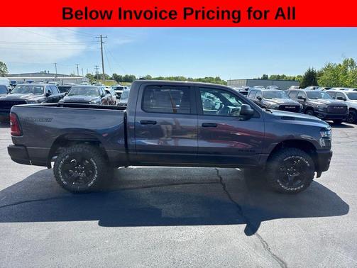 Granite Crystal Metallic Clearcoat 2026 RAM 1500 Warlock Crew Cab 4x4 5'7' Box