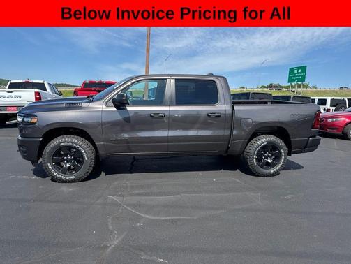 Granite Crystal Metallic Clearcoat 2026 RAM 1500 Warlock Crew Cab 4x4 5'7' Box