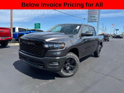 Granite Crystal Metallic Clearcoat 2026 RAM 1500 Warlock Crew Cab 4x4 5'7' Box
