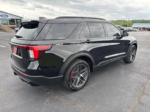 AGATE BLACK METALLIC 2025 Ford Explorer ST