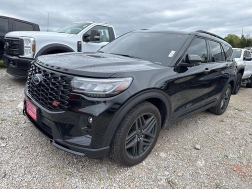 AGATE BLACK METALLIC 2025 Ford Explorer ST