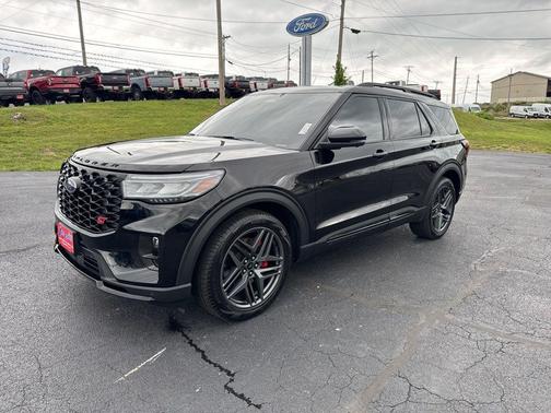 AGATE BLACK METALLIC 2025 Ford Explorer ST