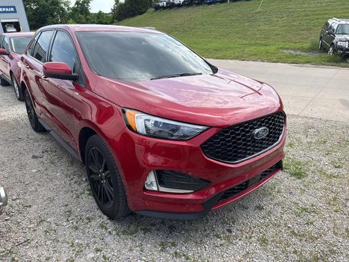 RAPID RED TINTED CC 2024 Ford Edge ST Line