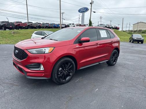 RAPID RED TINTED CC 2024 Ford Edge ST Line