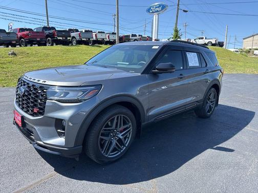 CARBONIZED GRAY METALLIC 2025 Ford Explorer ST