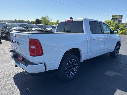 Bright White Clearcoat 2026 RAM 1500 Laramie