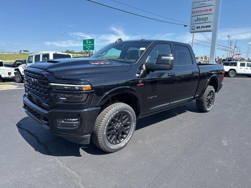 Diamond Black Crystal Pearlcoat 2026 RAM 2500 Limited Crew Cab 4x4 6'4' Box