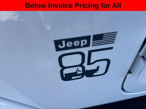 Bright White Clearcoat 2026 Jeep Wrangler 4-Door 85th Anniversary Edition