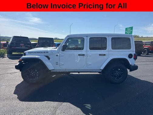 Bright White Clearcoat 2026 Jeep Wrangler 4-Door 85th Anniversary Edition