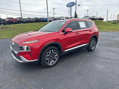 Calypso Red 2023 Hyundai SANTA FE Limited