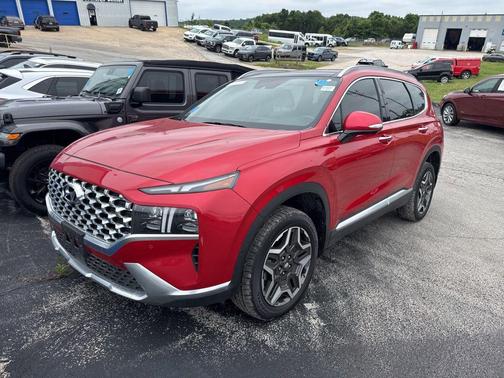 Calypso Red 2023 Hyundai SANTA FE Limited